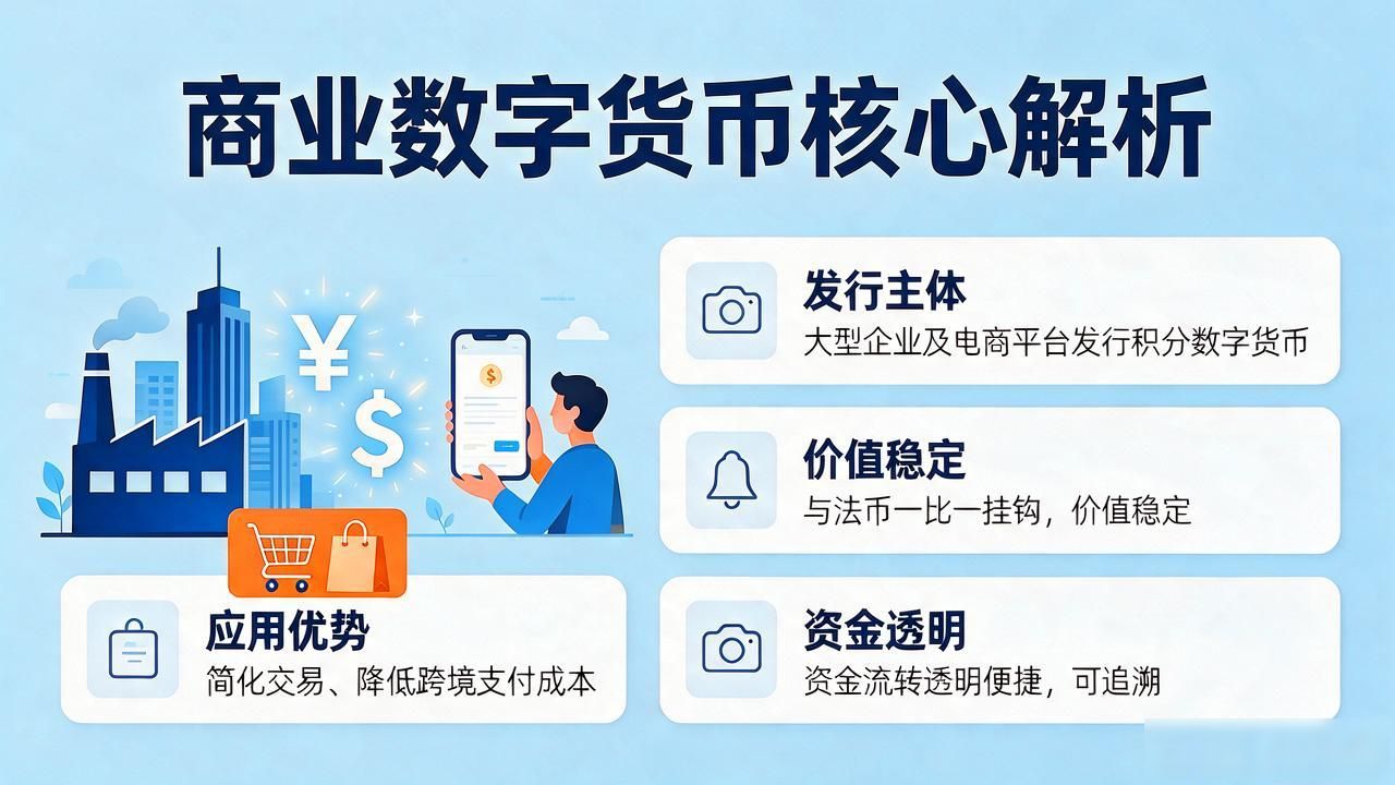 什么是商业数字货币？一文读懂它的真实含义
