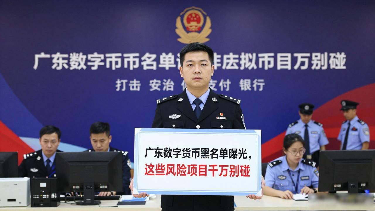 广东数字货币黑名单曝光，这些风险项目千万别碰