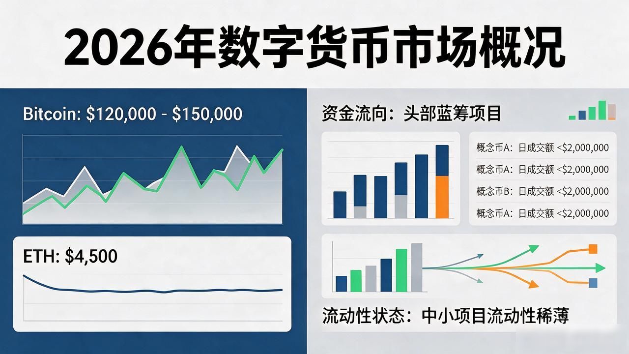 2026年数字货币到底啥情况？监管、行情、新项目一次说清