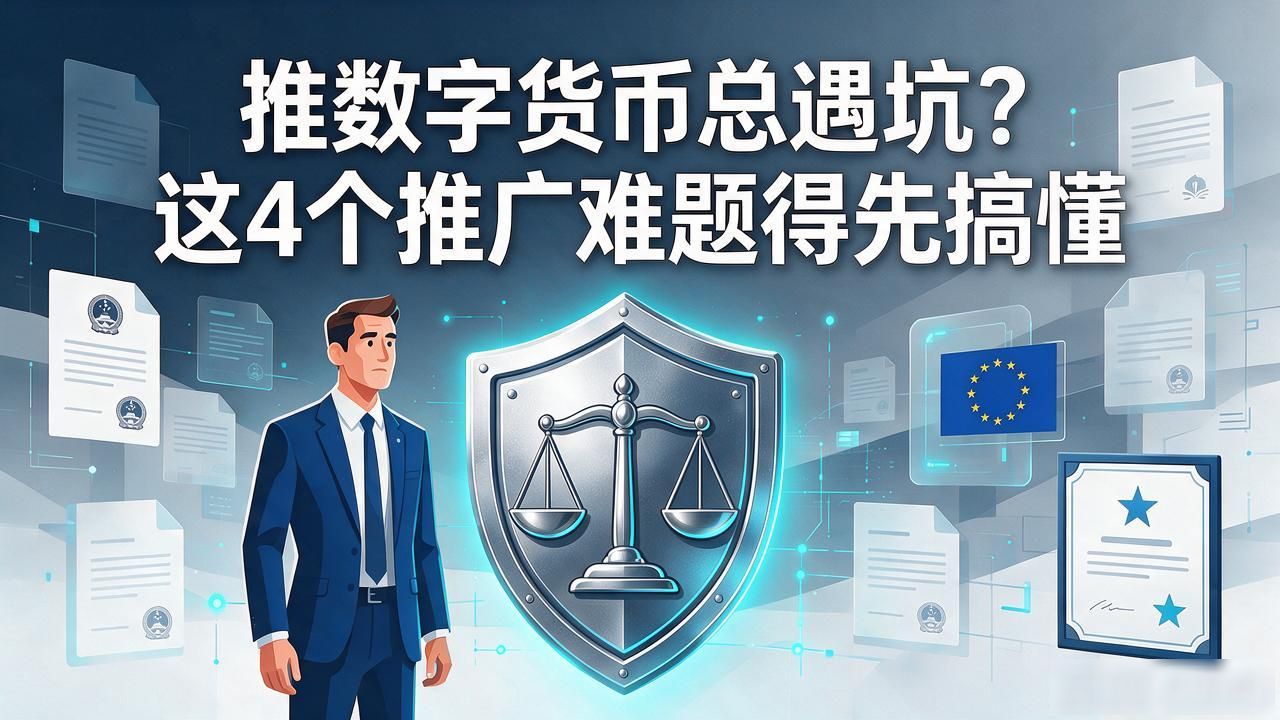数字货币推广踩坑解决方案_推广数字货币的问题_合规数字货币推广策略