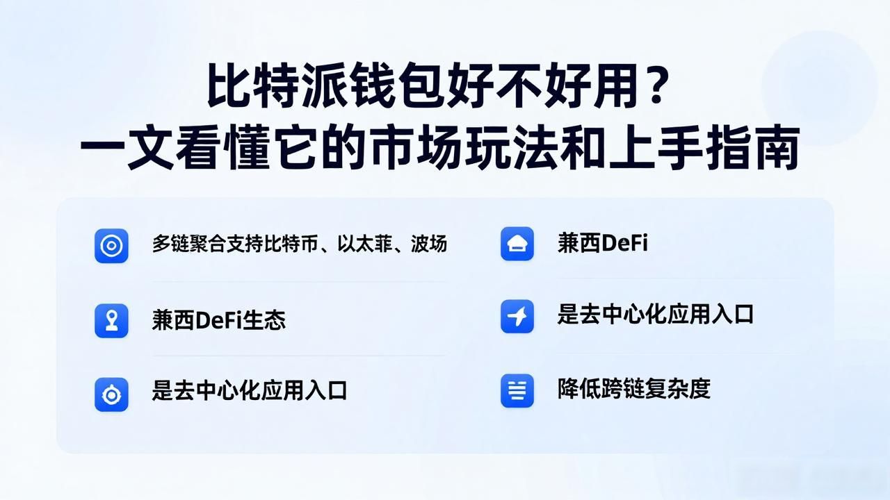 比特派钱包好不好用？一文看懂它的市场玩法和上手指南