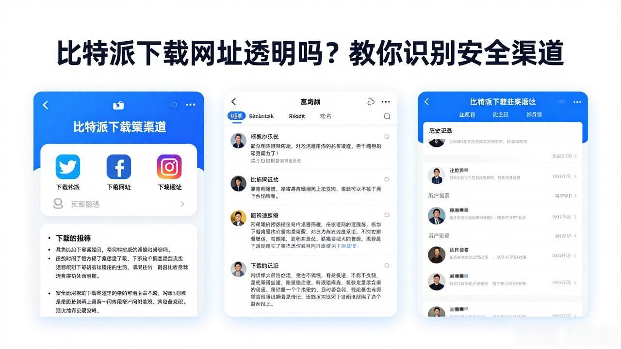 比特派下载网址透明吗？教你识别安全渠道