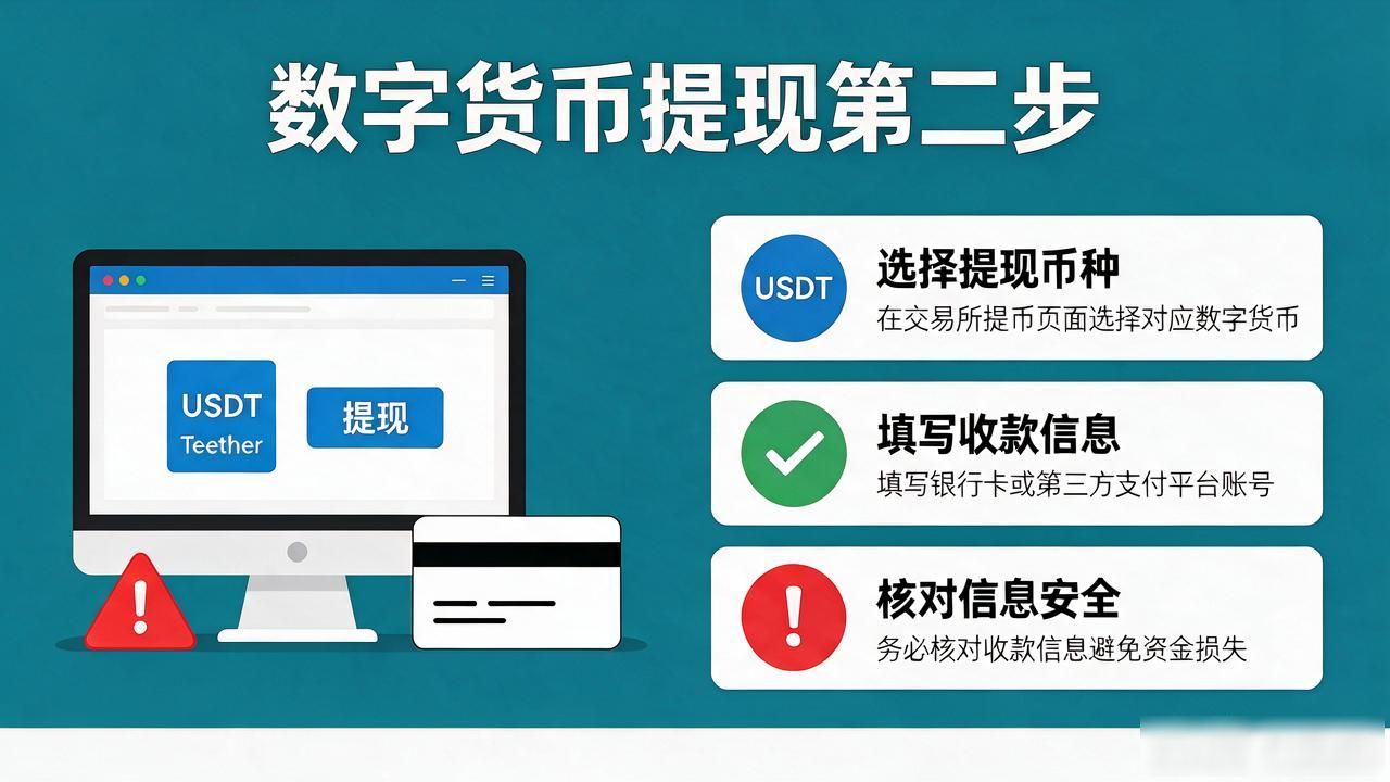 数字货币怎么提现？从交易所到银行卡的全流程指南