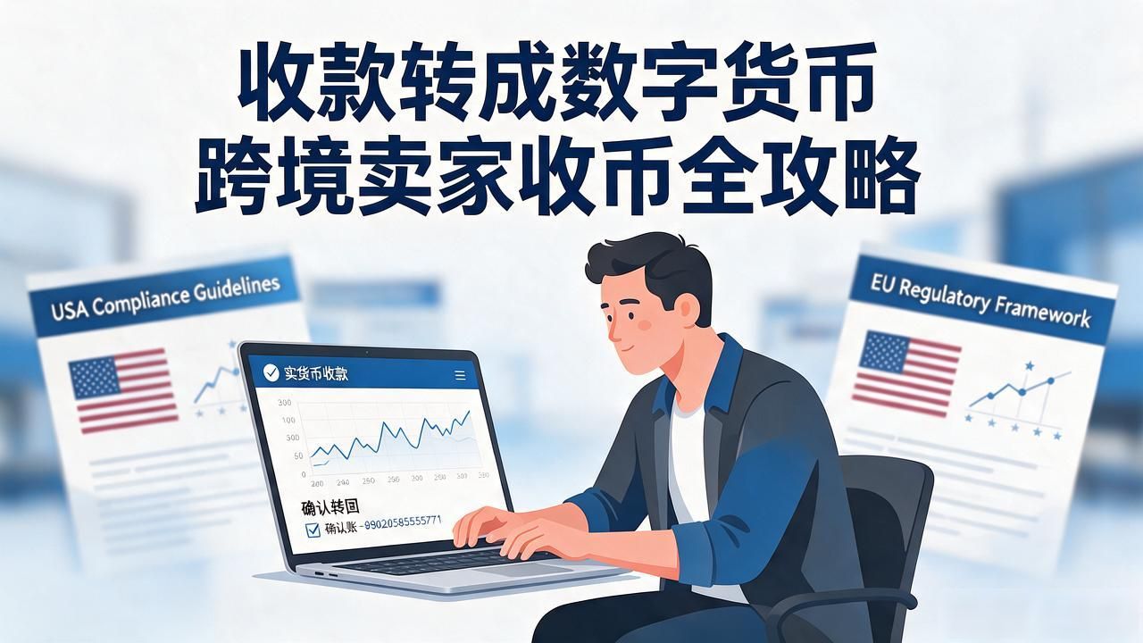 收款转成数字货币 跨境卖家收币全攻略