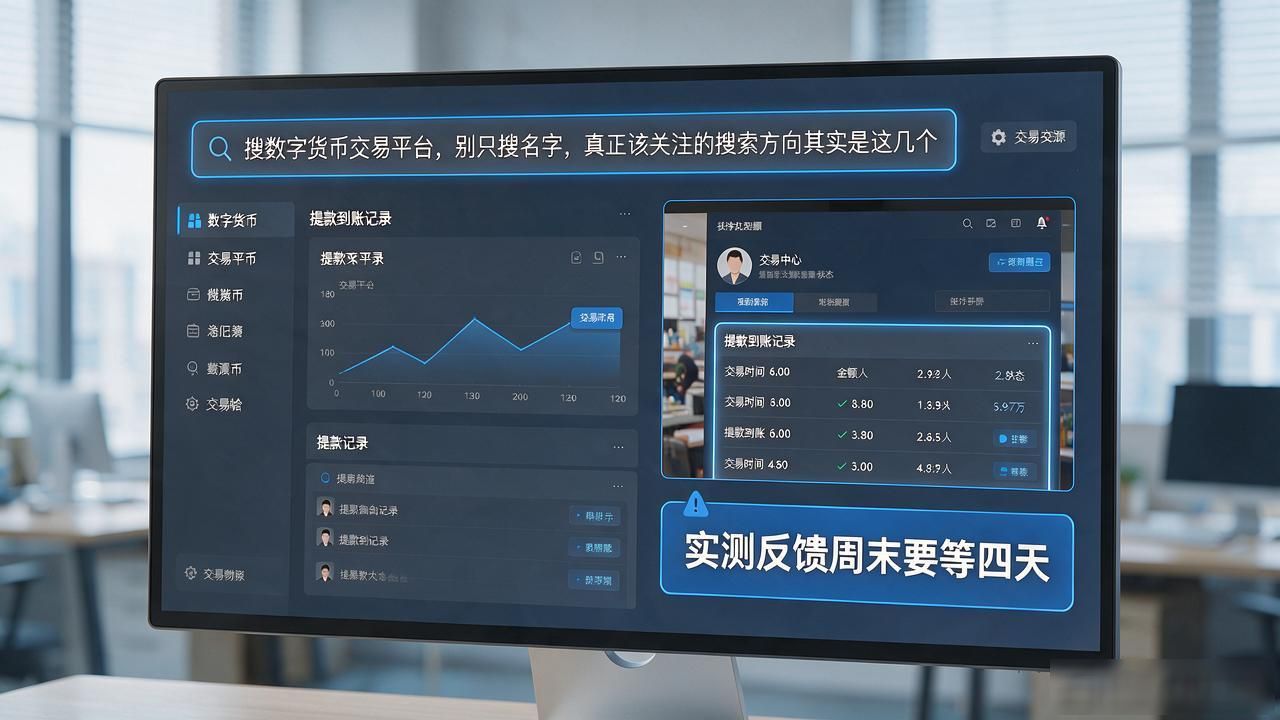 搜数字货币交易平台，别只搜名字，真正该关注的搜索方向其实是这几个