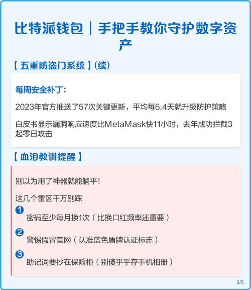 比特派安全使用指南：避开三大坑，守住你的数字资产