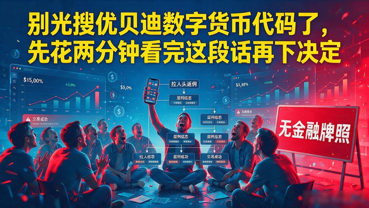 别光搜优贝迪数字货币代码了，先花两分钟看完这段话再下决定