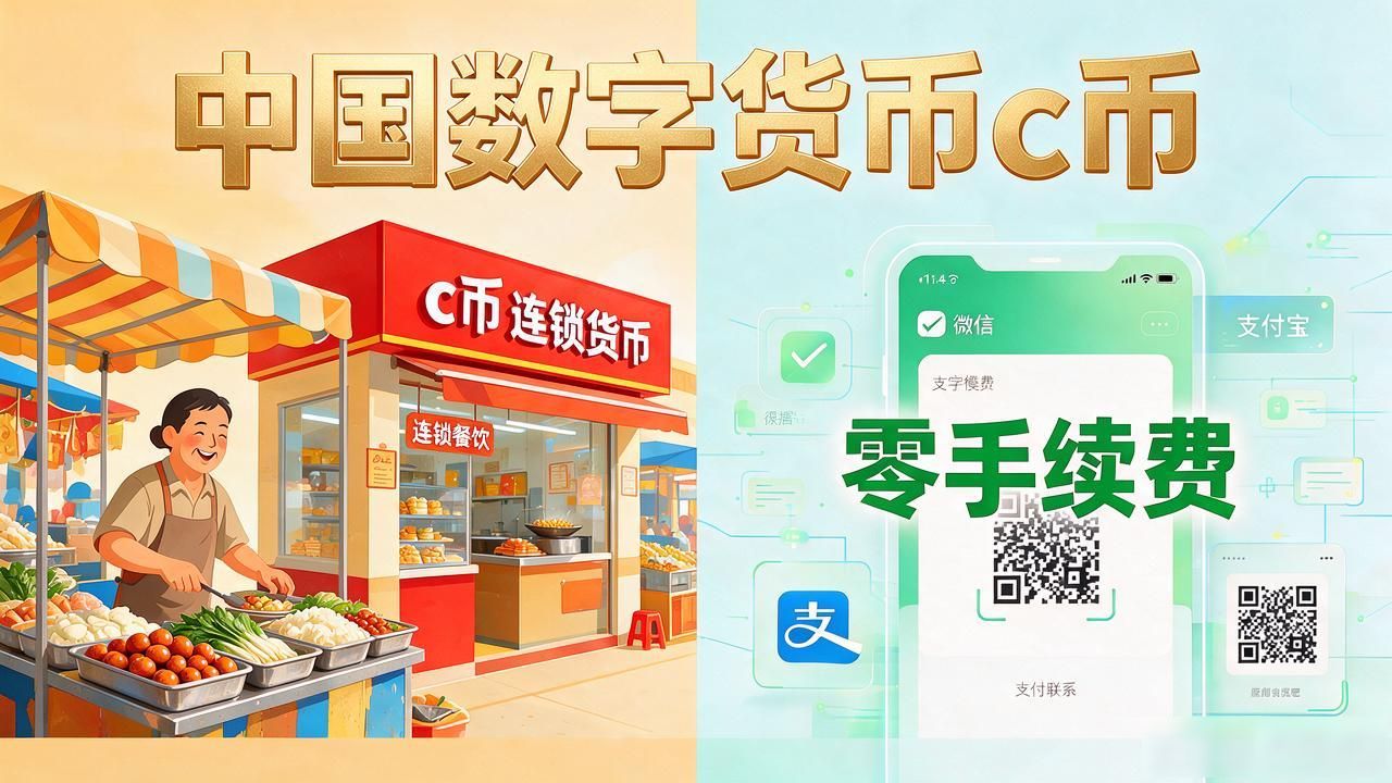 中国数字货币c币到底是个啥？和微信支付宝有啥区别，普通人能用不