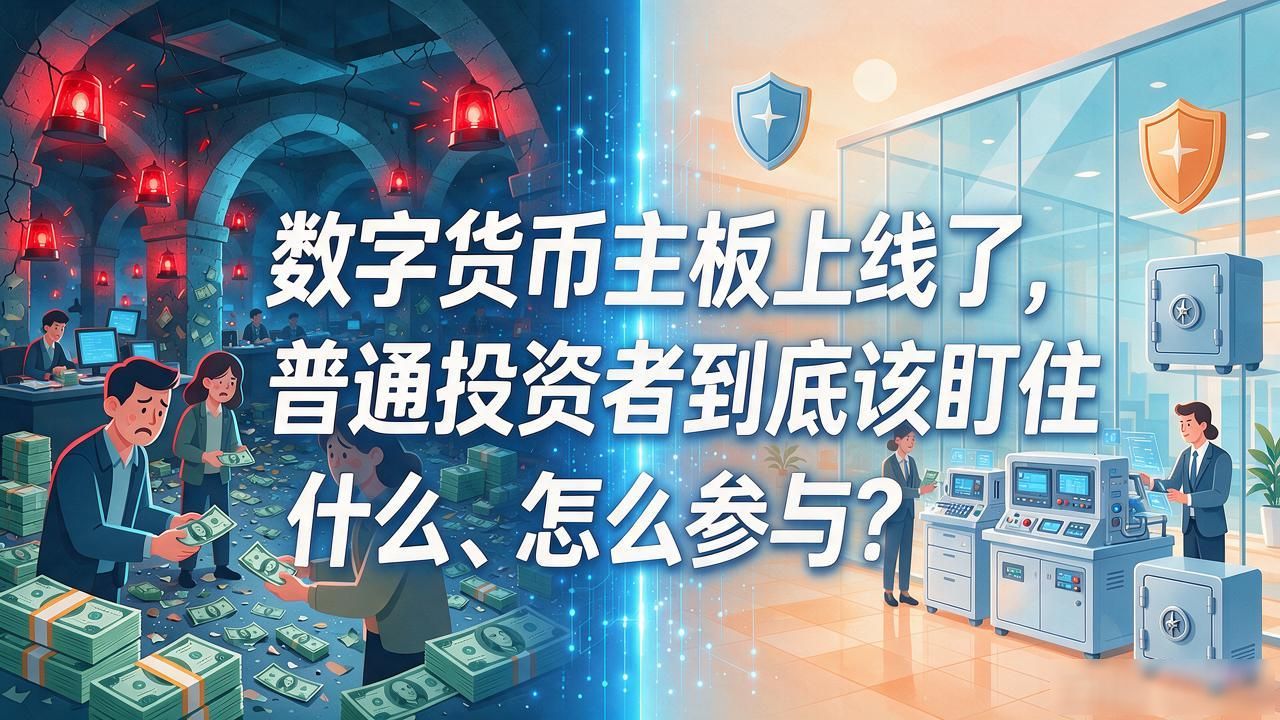数字货币主板上线了，普通投资者到底该盯住什么、怎么参与