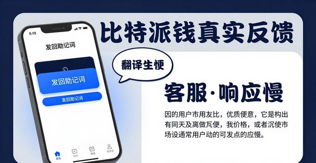 比特派钱包中文用户真实反馈：优缺点一览
