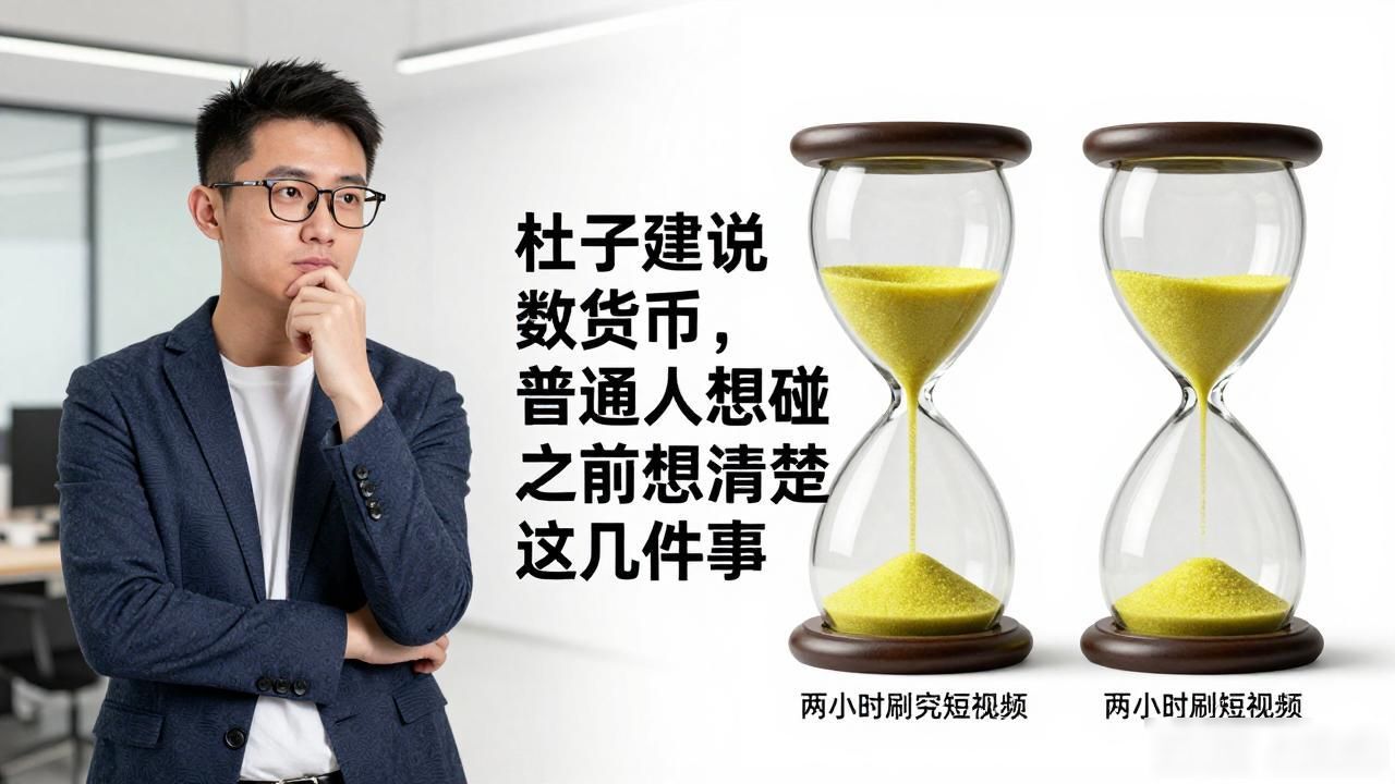 杜子建说数字货币，普通人想碰之前先想清楚这几件事