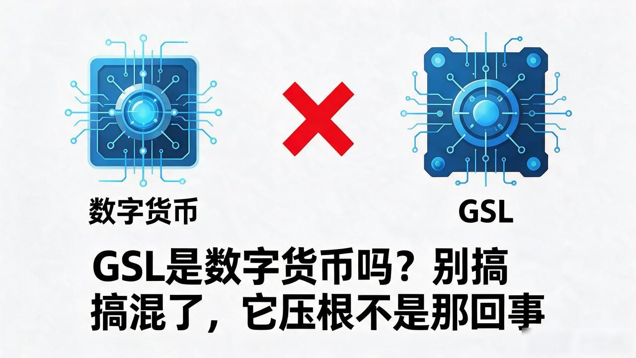 GSL是数字货币吗？别搞混了，它压根不是那回事