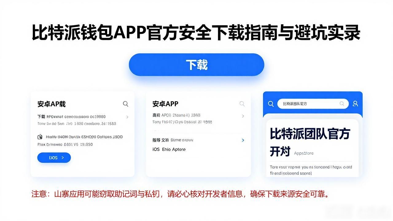 比特派钱包APP官方安全下载指南与避坑实录