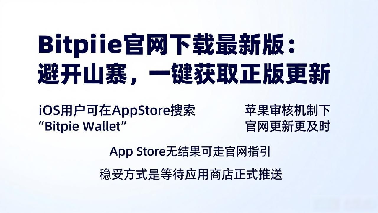 Bitpie官网下载最新版：避开山寨，一键获取正版更新