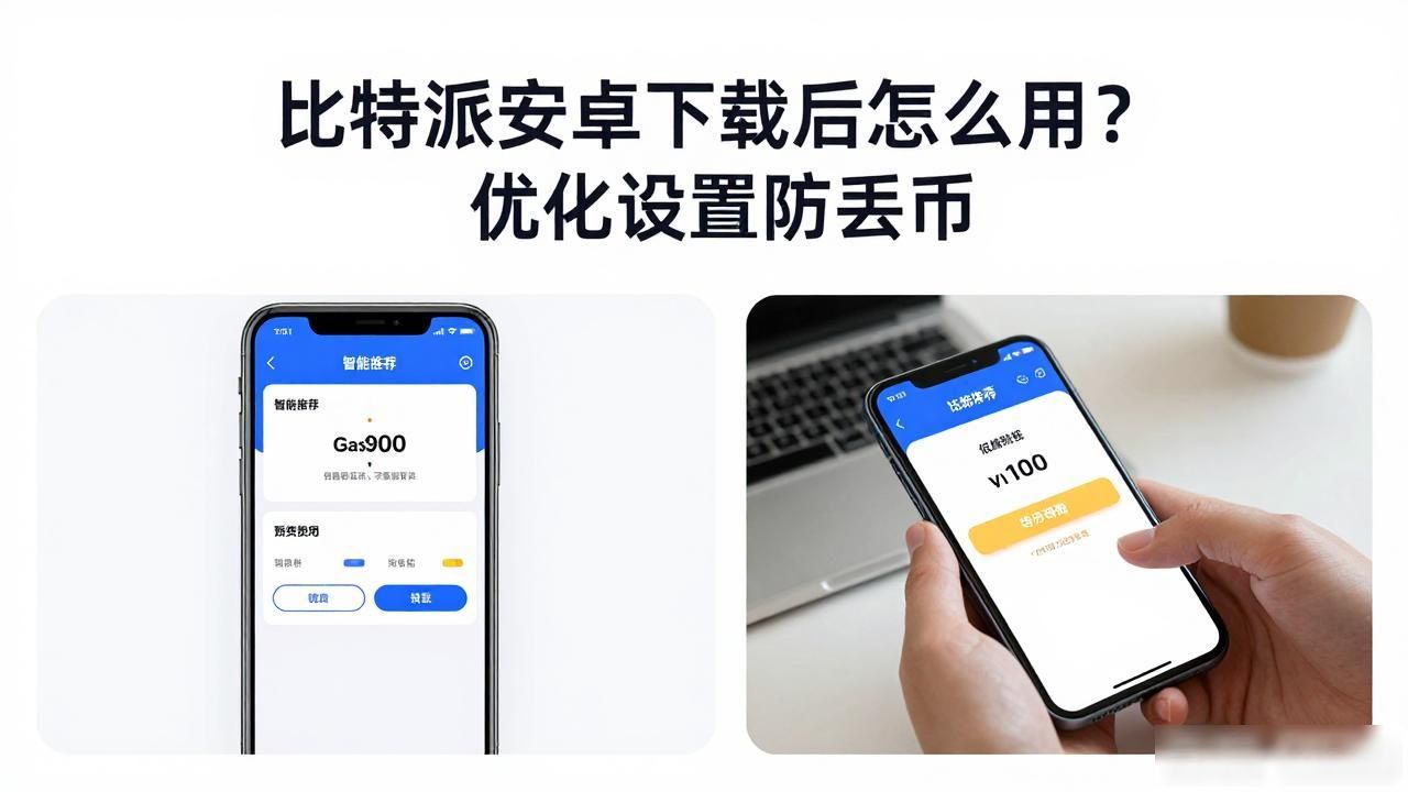 比特派安卓下载后怎么用？优化设置防丢币