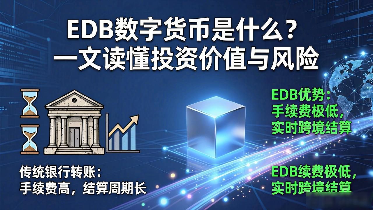 EDB数字货币是什么？一文读懂投资价值与风险