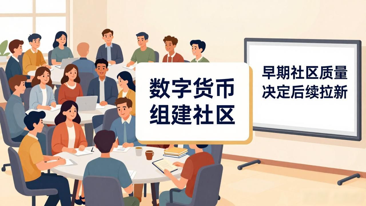 数字货币组建社区到底怎么搞，做了半年运营把踩过的坑全说了