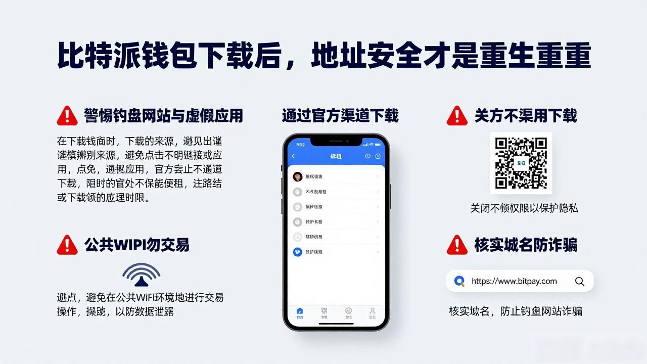 比特派钱包下载后，地址安全才是重中之重