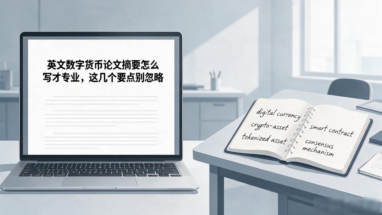 英文数字货币论文摘要怎么写才专业，这几个要点别忽略