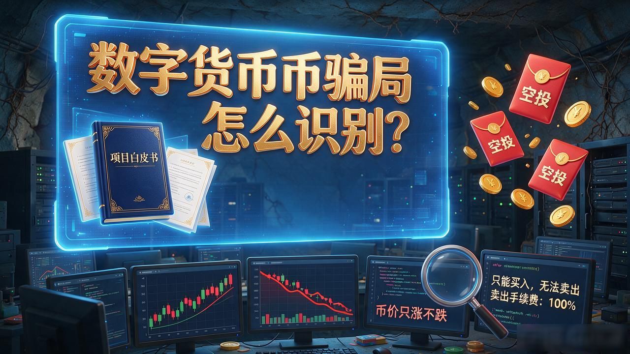 数字货币骗局怎么识别？这几种诈骗模式你十有八九踩过坑