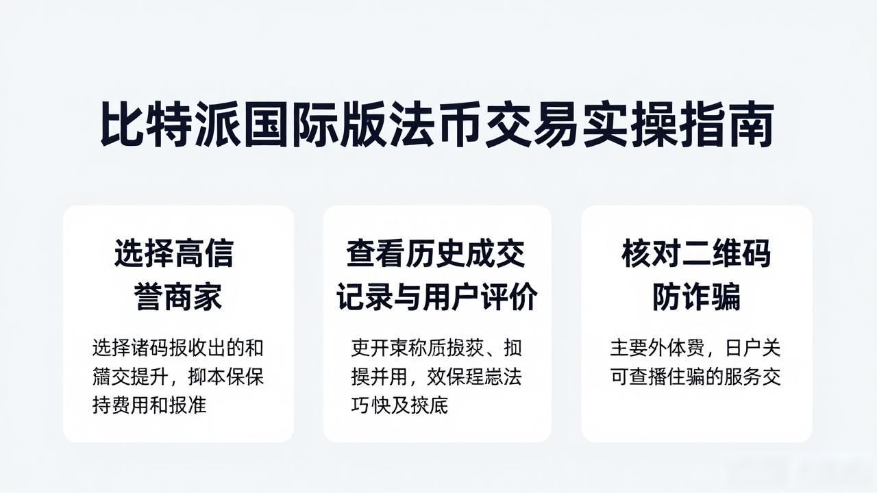 比特派国际版法币交易实操指南