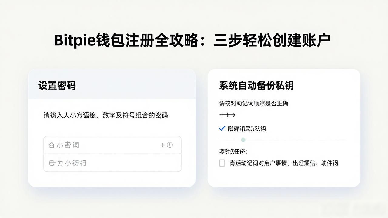 Bitpie钱包注册全攻略：三步轻松创建账户