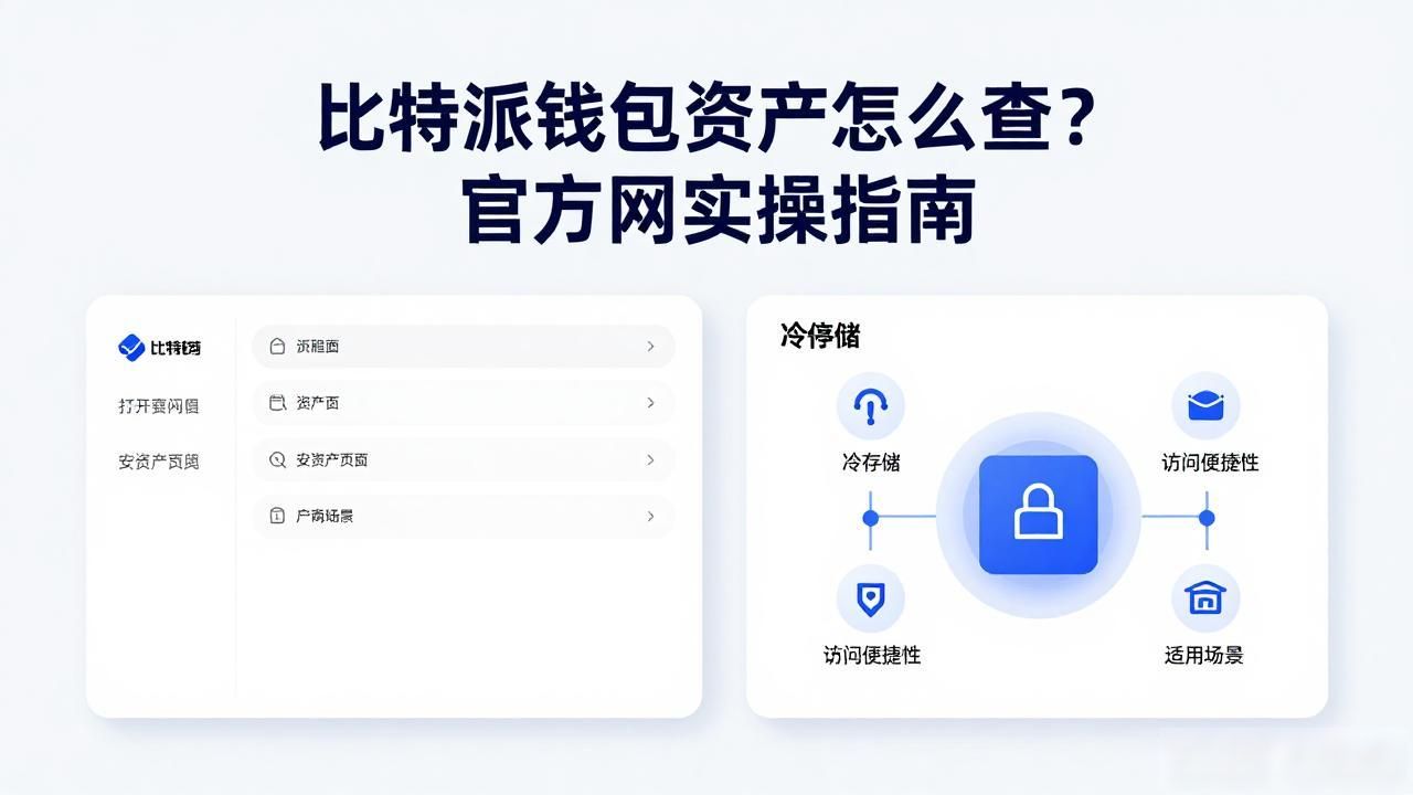 比特派钱包资产怎么查？官方网实操指南