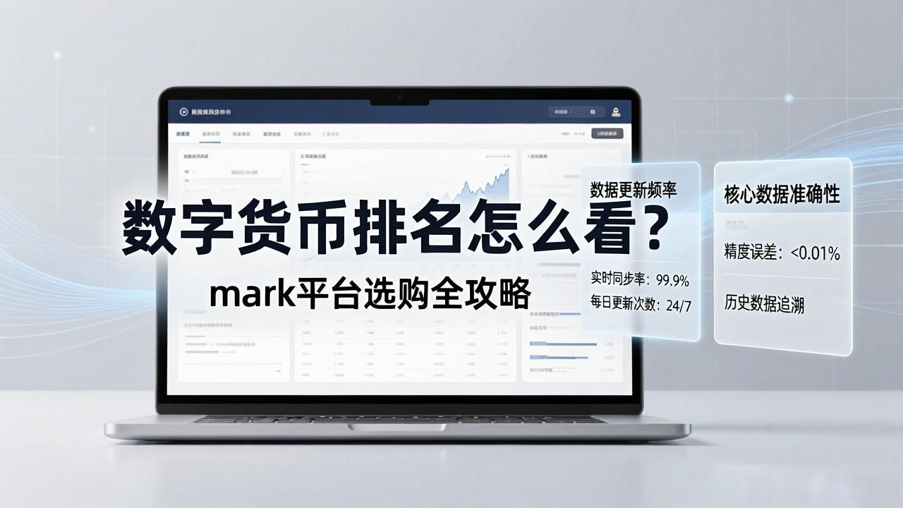 数字货币排名怎么看？mark平台选购全攻略
