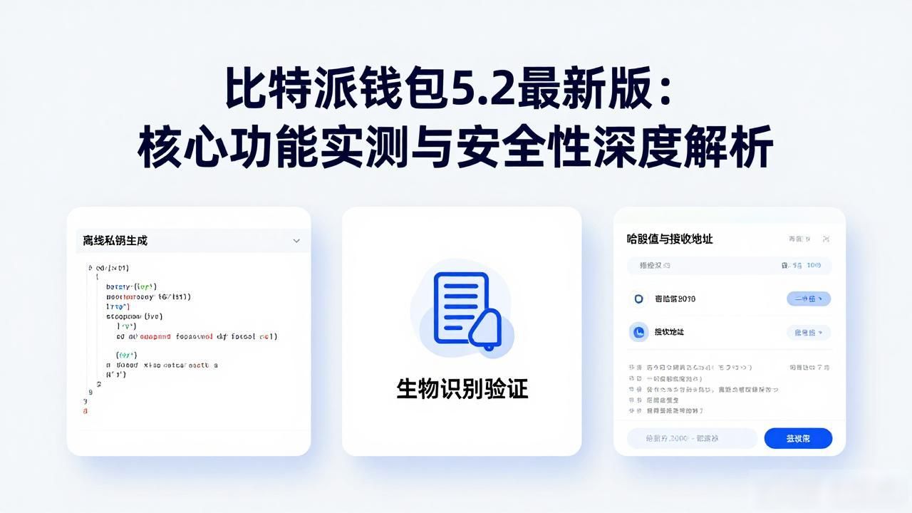 比特派钱包5.2最新版：核心功能实测与安全性深度解析