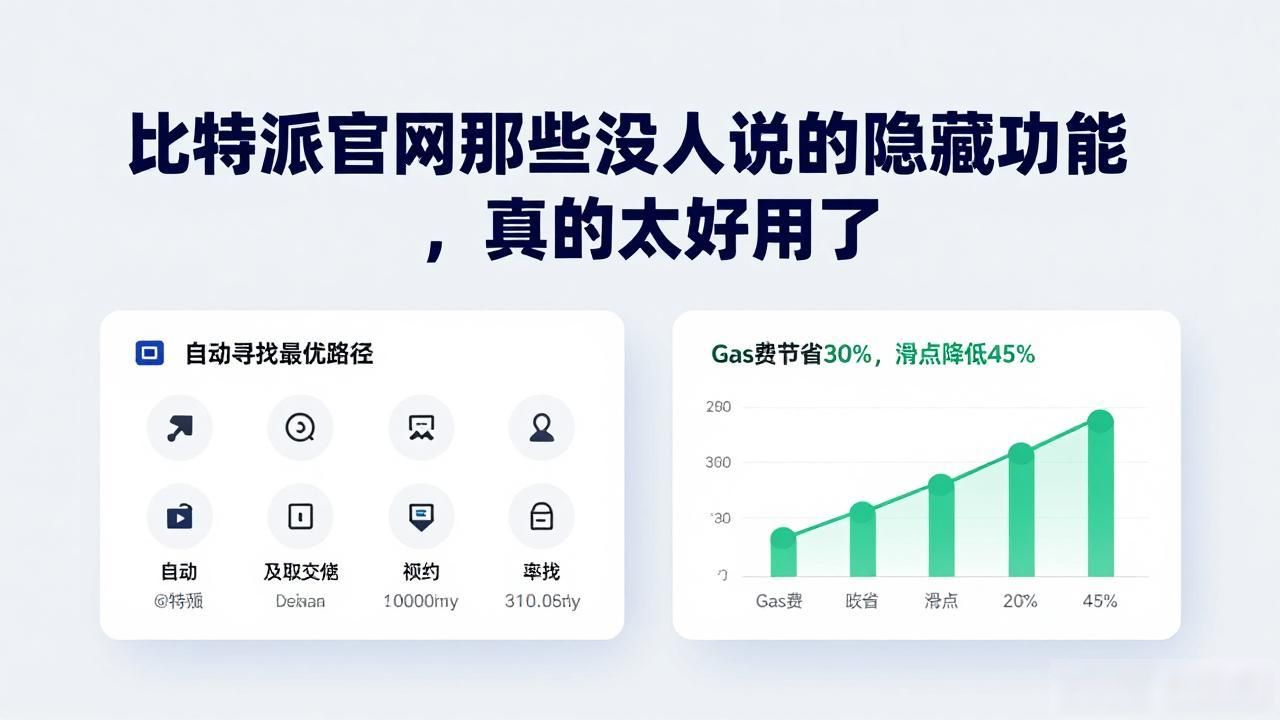 比特派官网那些没人说的隐藏功能，真的太好用了