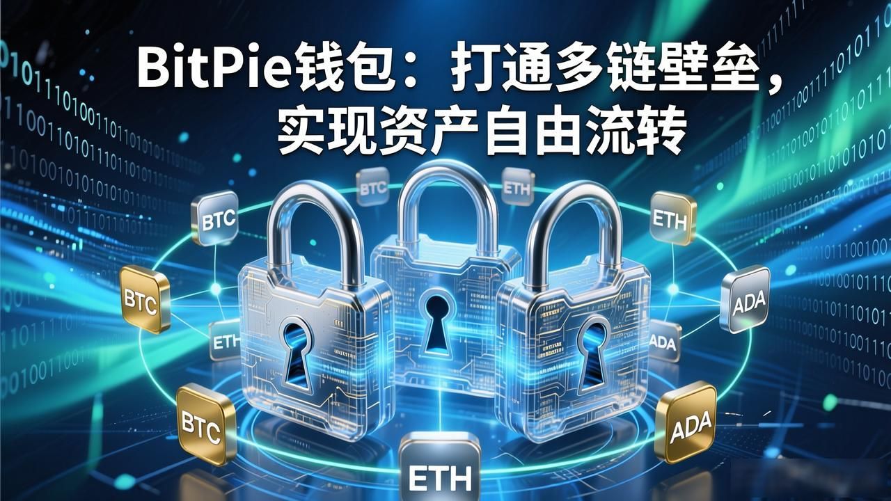 BitPie钱包：打通多链壁垒，实现资产自由流转