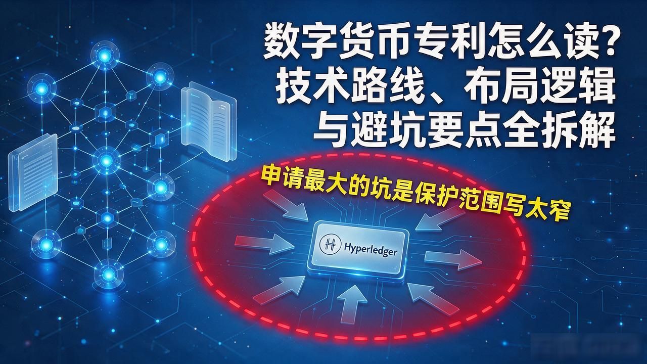 数字货币专利怎么读？技术路线、布局逻辑与避坑要点全拆解