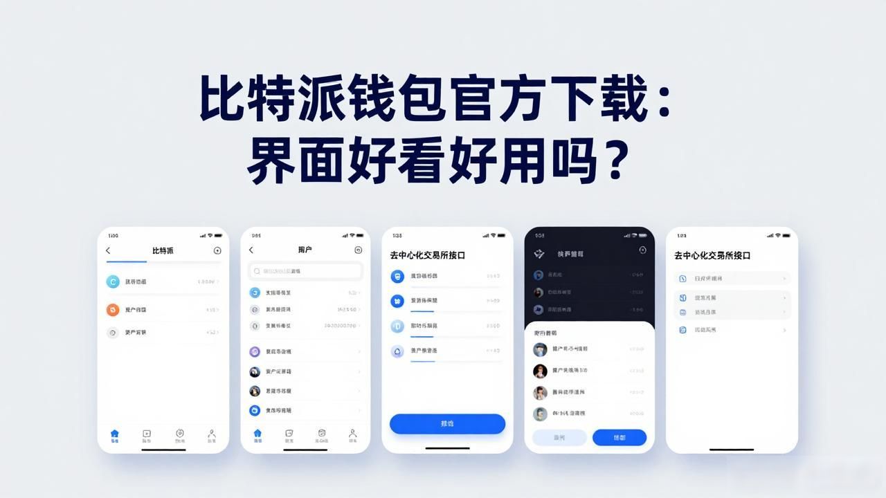 比特派钱包官方下载：界面好看好用吗？