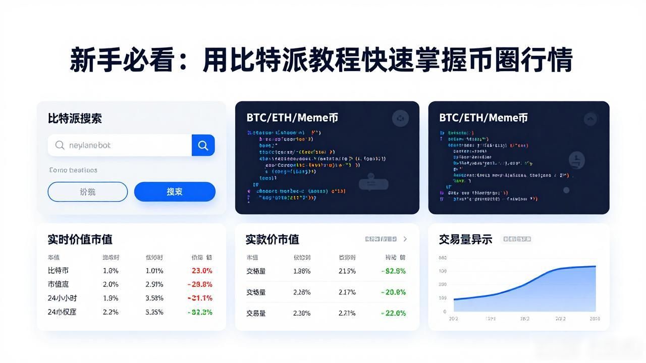 新手必看：用比特派教程快速掌握币圈行情
