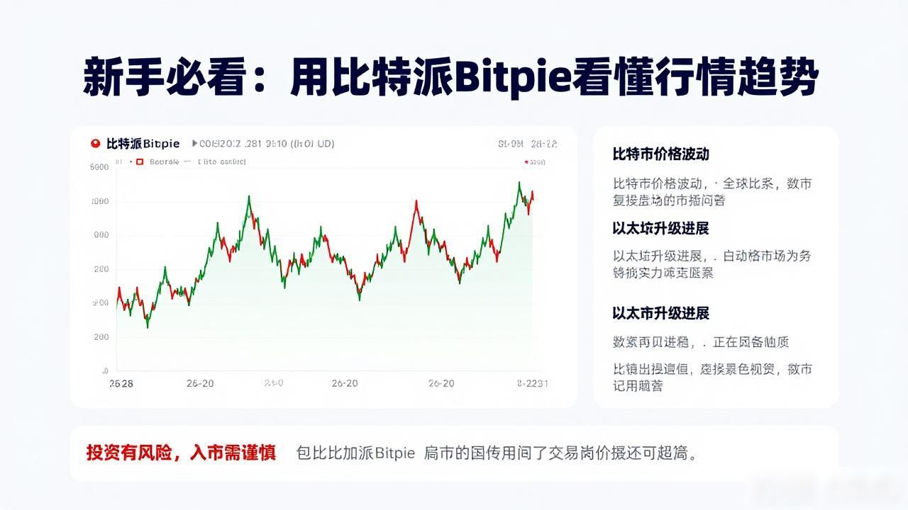 新手必看：用比特派Bitpie看懂行情趋势