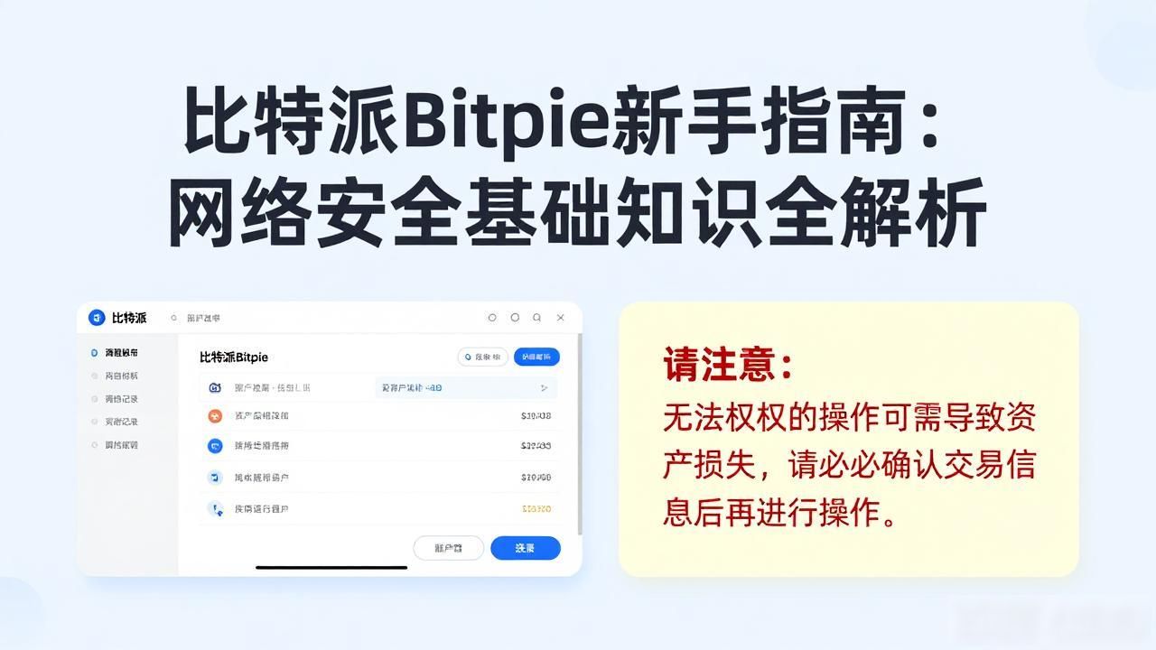 比特派Bitpie新手指南：网络安全基础知识全解析