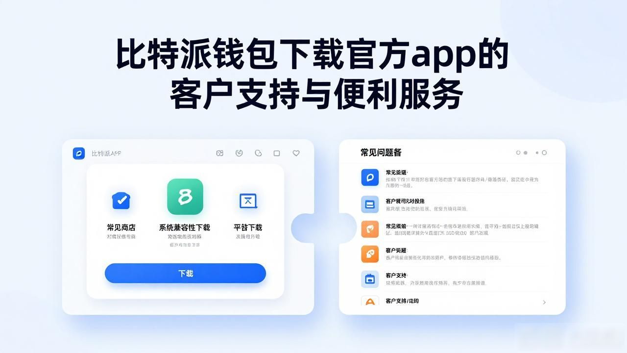 比特派钱包下载官方app的客户支持与便利服务