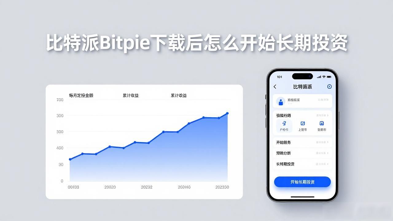 比特派Bitpie下载后怎么开始长期投资