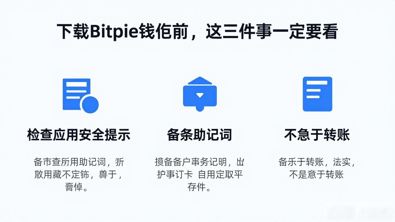 下载Bitpie钱包前，这三件事一定要看