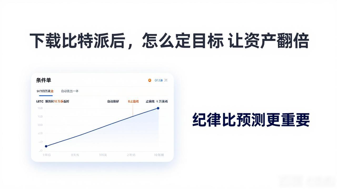 下载比特派后，怎么定目标让资产翻倍