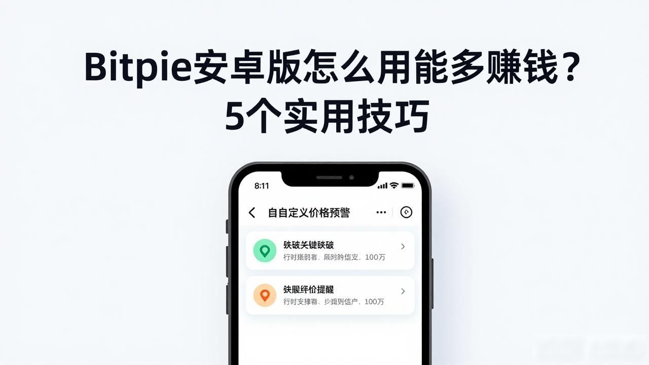Bitpie安卓版怎么用能多赚钱？5个实用技巧