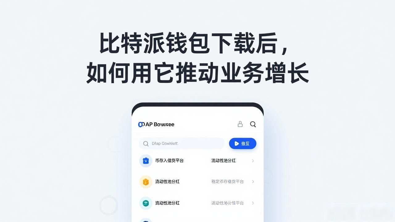 比特派钱包下载后，如何用它推动业务增长