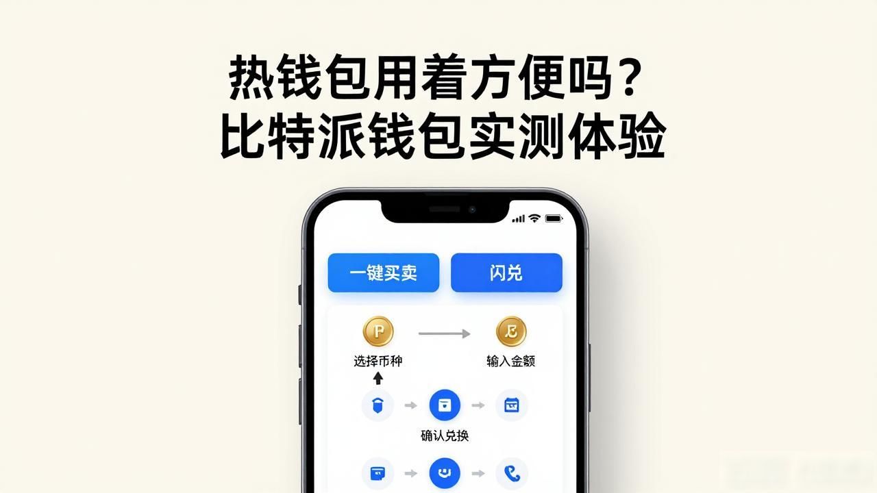 热钱包用着方便吗？比特派钱包实测体验