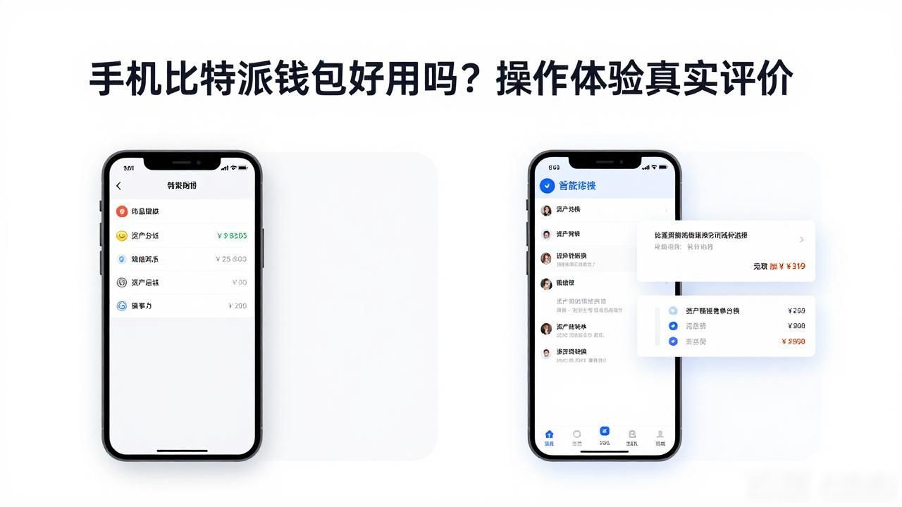 手机比特派钱包好用吗？操作体验真实评价