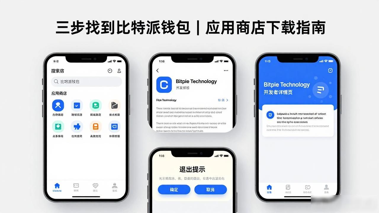 三步找到比特派钱包｜应用商店下载指南