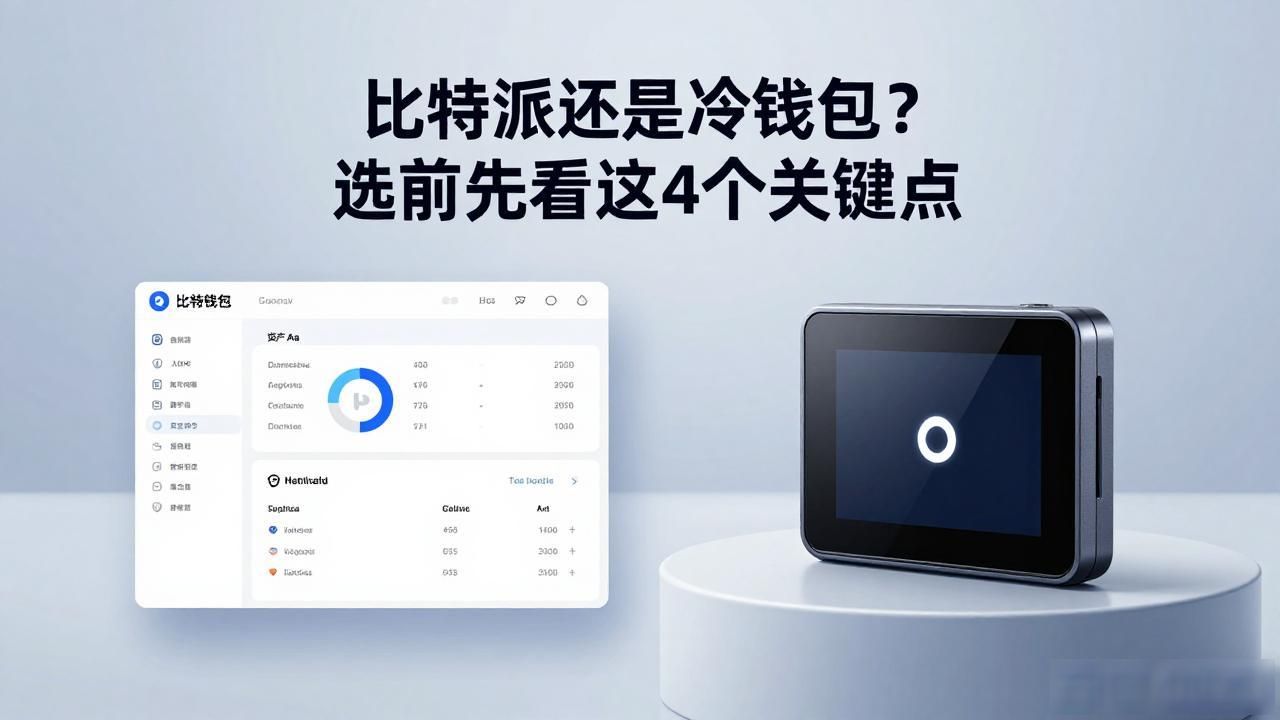 比特派还是冷钱包？选前先看这4个关键点