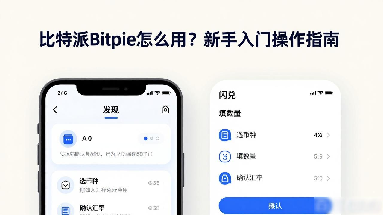 比特派Bitpie怎么用？新手入门操作指南