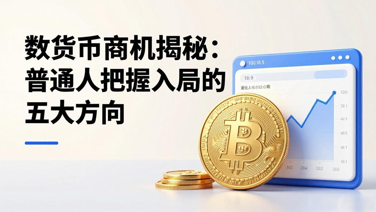 数字货币商机揭秘：普通人把握入局的五大方向